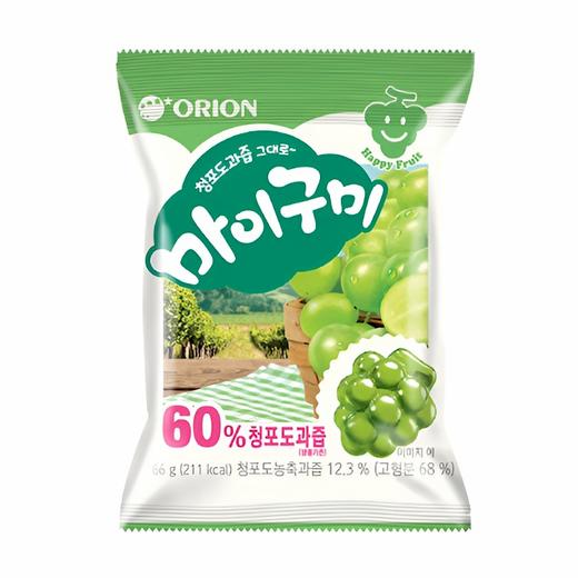 好丽友 麻依估米糖青葡萄66g   商品图0