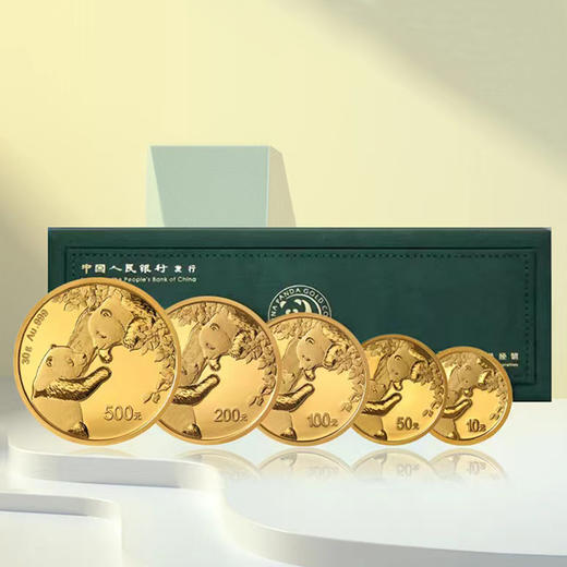 2023熊猫金套币（含纯金57克） 商品图0