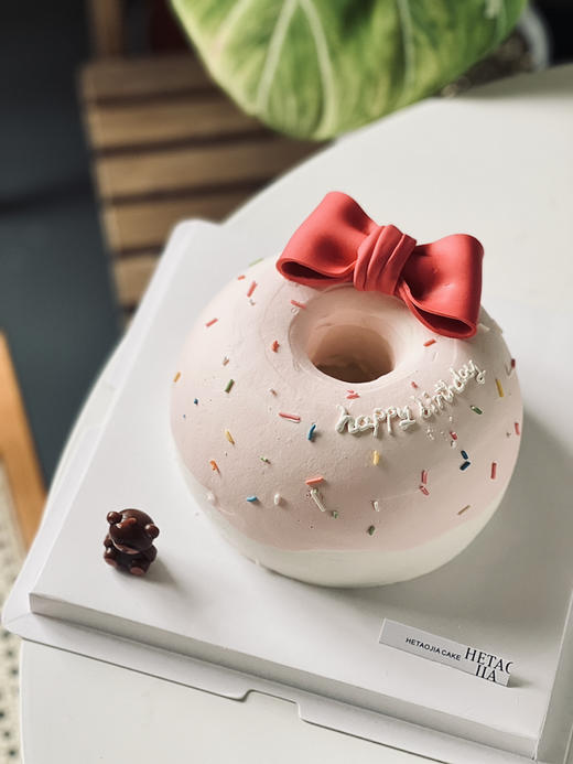 可爱甜甜圈蛋糕 商品图0