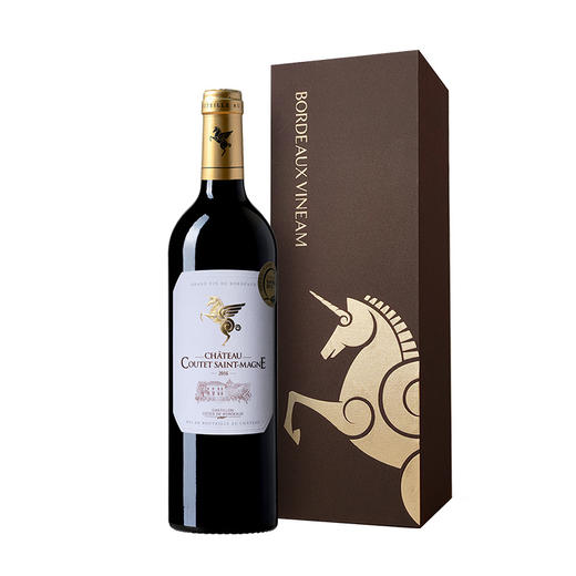 翡马 波尔多进口葡萄酒 圣曼尼干红 14度 750ml 商品图0