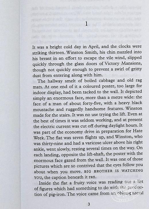 【中商原版】Collectors Library系列 1984 Nineteen Eighty Four 英文原版 George Orwell 商品图5