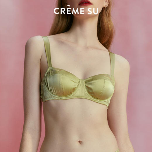 CremeSu 自由系列法式内衣女真丝软钢圈性感文胸套装【该商品不支持用券】 商品图1
