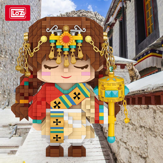 LOZ俐智拼插积木 创意卡通人物系列套装 商品图4