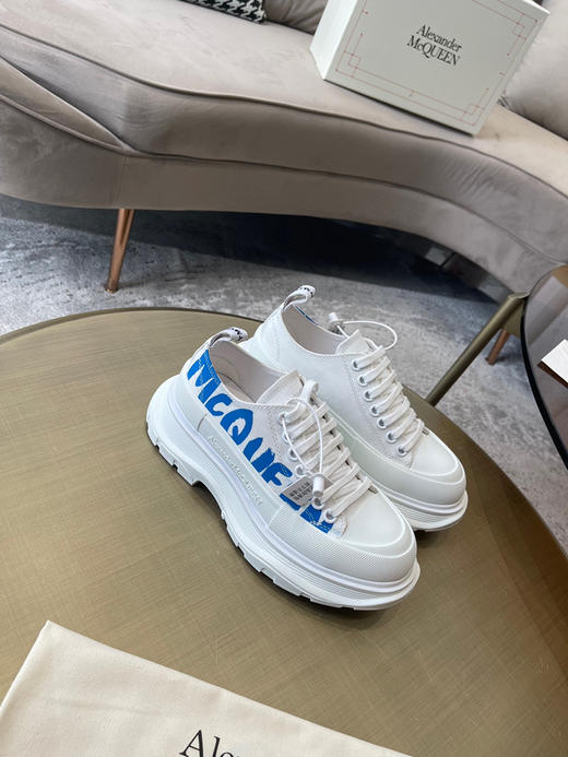 低帮白色蓝字母印花 商品图5