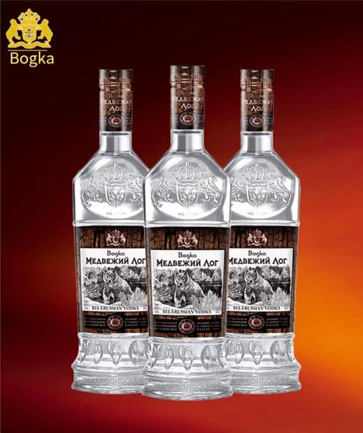 【中欧班列直供】白俄罗斯进口 百老客熊穴伏特加 700ml/瓶 商品图3