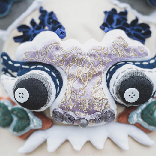 【2.10停发】芽小七原创虎头手工渔夫帽男女夏大帽檐盆帽遮阳太阳帽女防晒遮脸 商品图3