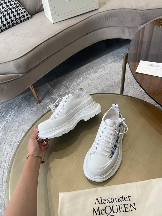 低帮白色蓝字母印花 商品图6