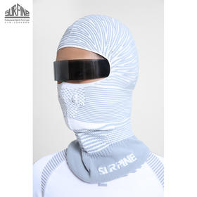 SURPINE全无缝保暖透气滑雪护脸头套男女骑行防嗮面罩
