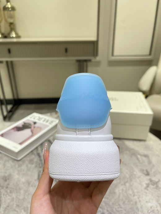 新款蓝色胶尾小白鞋 商品图6