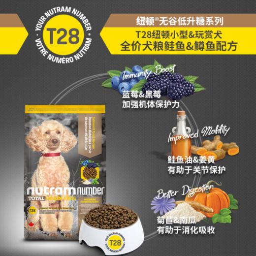 纽顿狗粮 加拿大进口成犬幼犬通用狗粮 T28鲑鱼&鳟鱼配方1.82kg 商品图6