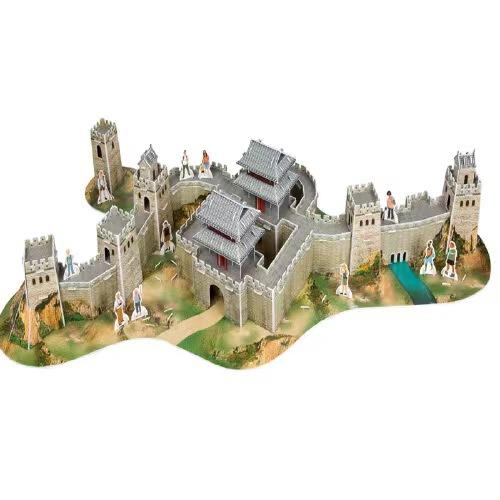 了不起的长城  144块拼插立体模型玩具·西周、春秋、秦汉和明朝4·还原2000年长城的演变历史 商品图2