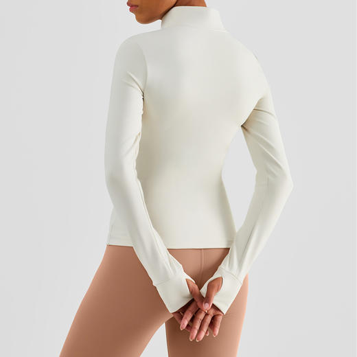 哈瓦塔秋冬季加绒加厚新款保暖舒适运动外套H320142 商品图3