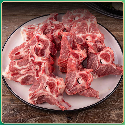 【手把肉组合  清水煮就很香】牧北鲜锡盟草原散养苏尼特有机羔羊手把肉4.5斤 商品图2
