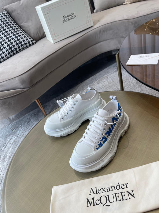 低帮白色蓝字母印花 商品图4