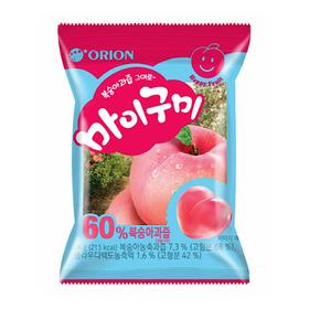 【中文】好丽友 麻依估米糖桃味66g  