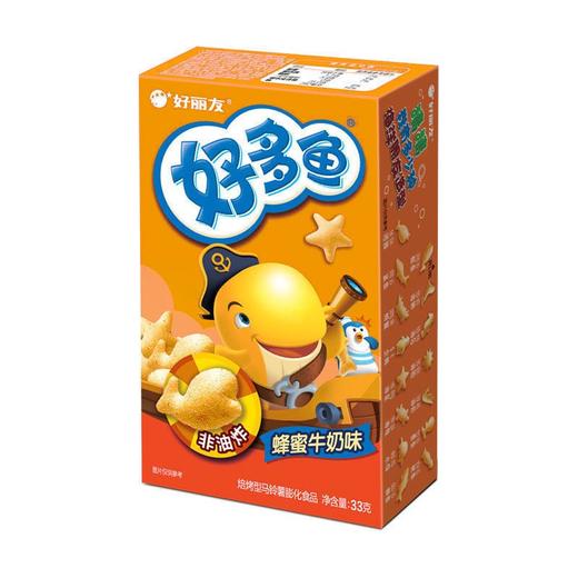 33g好丽友 好多鱼 蜂蜜牛奶味 商品图0