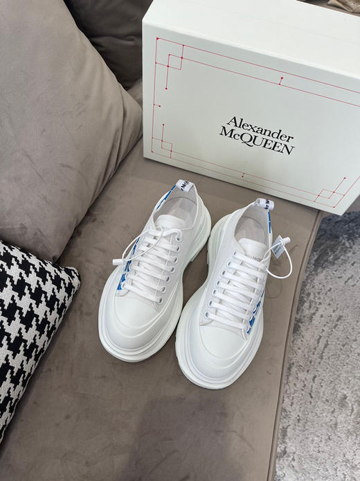 低帮白色蓝字母印花 商品图3