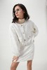 手工钉珠粗花呢白色拼接外套 商品缩略图2