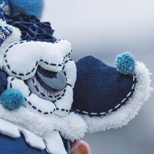 【2.10停发】谢楠同款芽小七原创设计手工醒狮中国风虎头棒球男女遮阳鸭舌帽子 商品图3