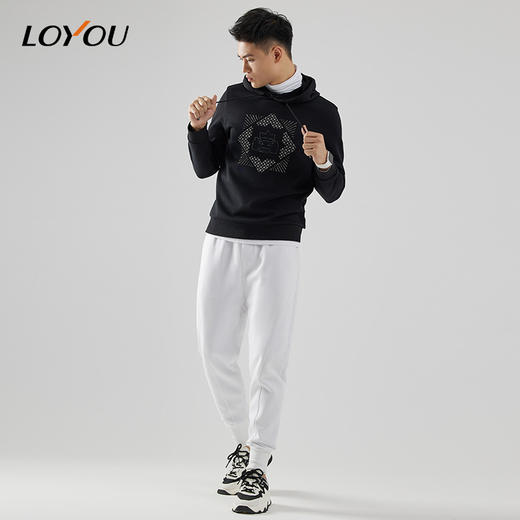 【名盾】LOYOU/朗逸秋冬新款运动时尚潮流休闲卫衣 商品图2
