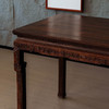 清 红木束腰云纹大画桌 商品缩略图3