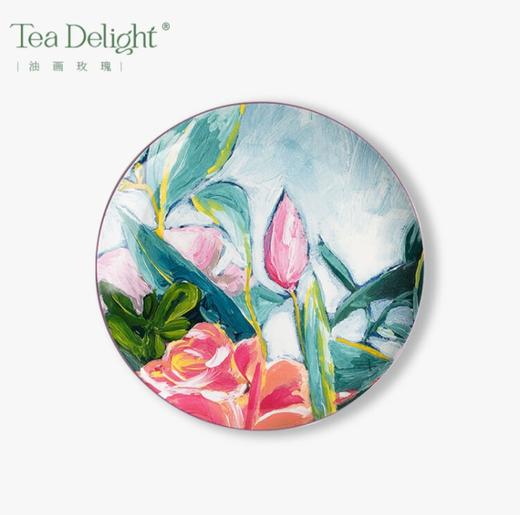 5F隆昌瓷器油画玫瑰21cm 商品图0