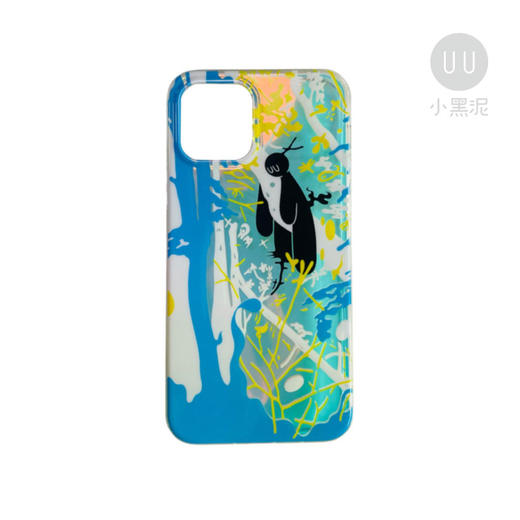 小黑泥｜蓝树阳光｜金光变色创意手机保护壳｜其他苹果型号可定制 商品图0