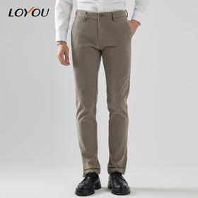 【名盾】LOYOU/朗逸秋冬休闲裤男士修身