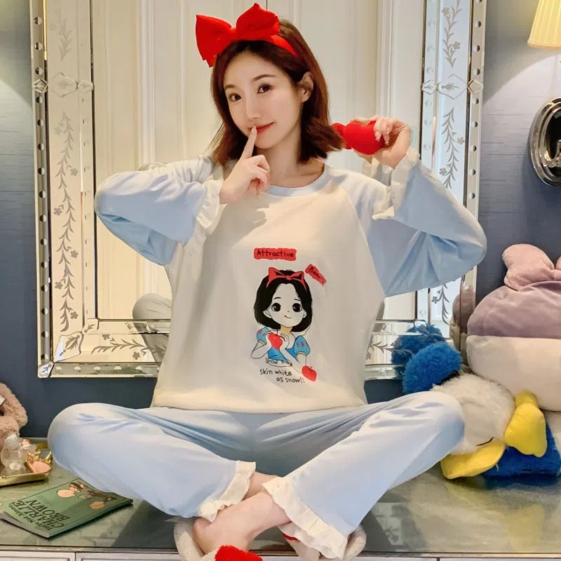 狐结女孩-天蓝-长