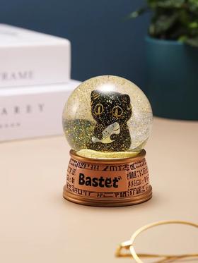 大英博物馆---安德森猫系列巴斯特水晶球灯摆件#此商品参加第十一届北京惠民文化消费季