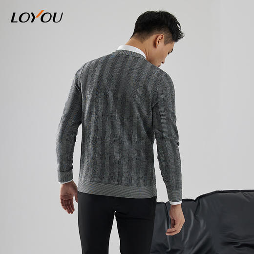 【名盾】LOYOU/朗逸秋冬毛衫套头针织长袖保暖 商品图4