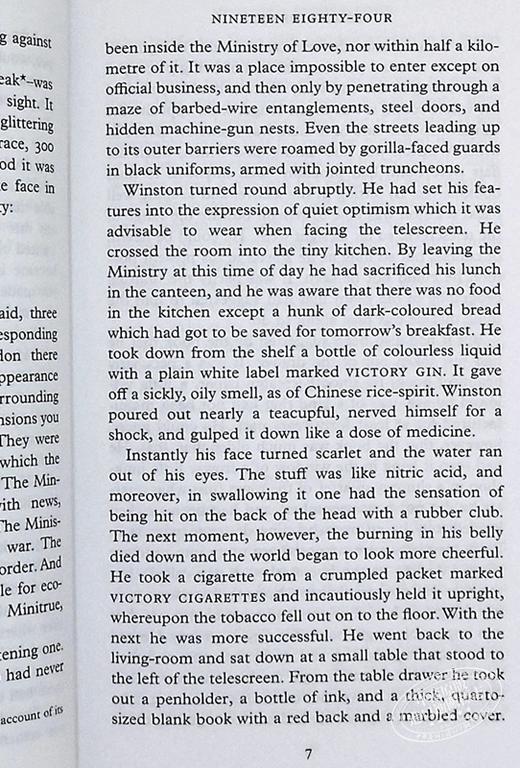 【中商原版】Collectors Library系列 1984 Nineteen Eighty Four 英文原版 George Orwell 商品图7