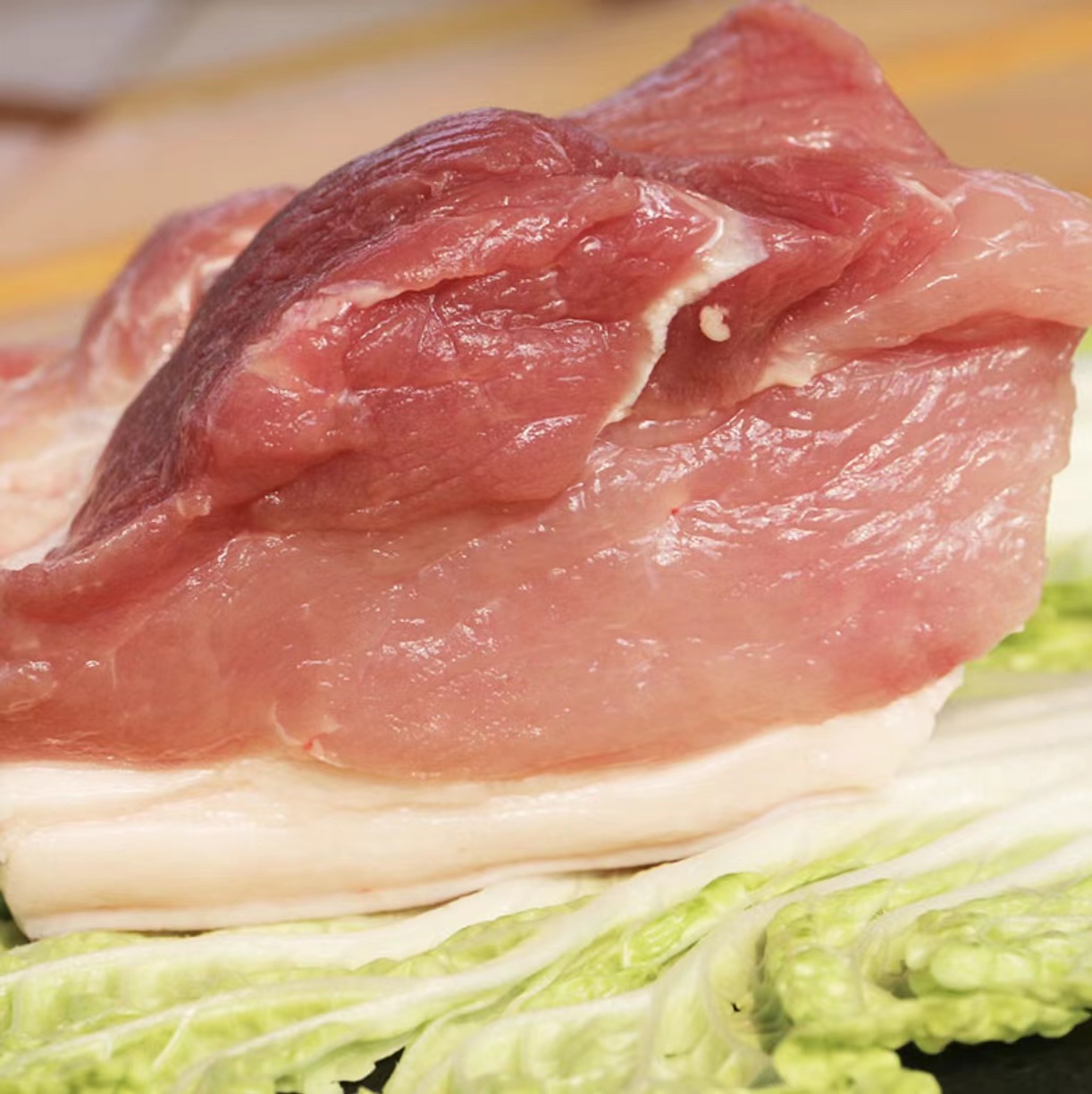 农家粮食喂养猪后尖500g