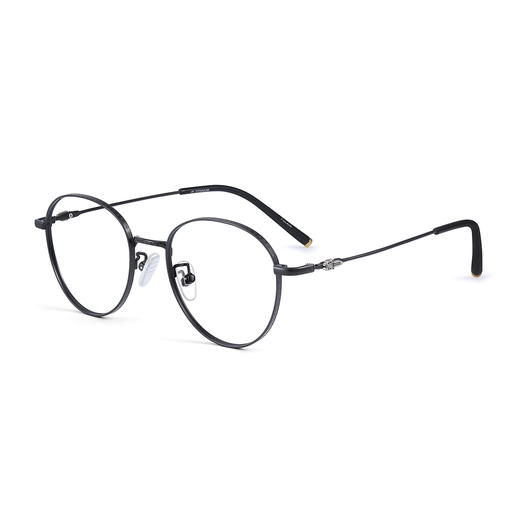 普莱斯RS88015 时尚圆框清新复古文艺 合金+β钛 三色可选 商品图0