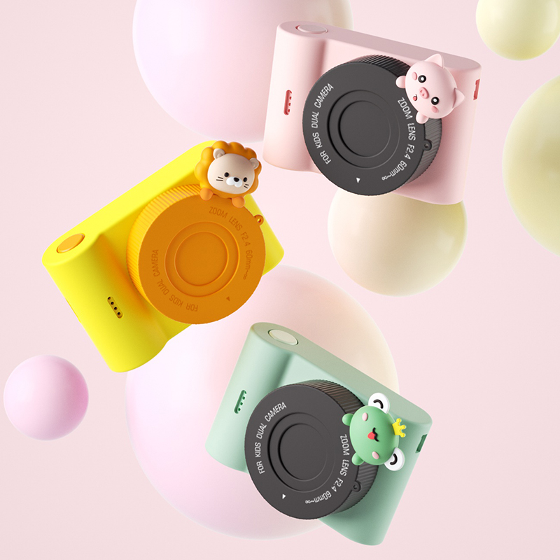 【触屏版数码相机 赠32G卡】Geekpapa高清数码小单反C5 4800W像素 1080p录像 wifi传输 圣诞相机