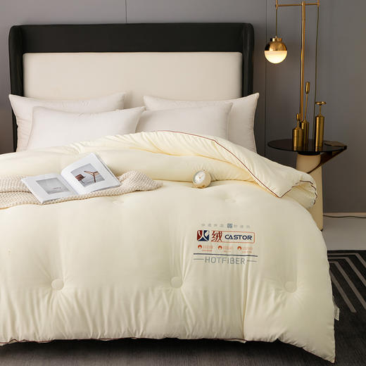 火山岩纤维速热保暖被，蓄热保暖，面料细腻，软糯亲肤 商品图1