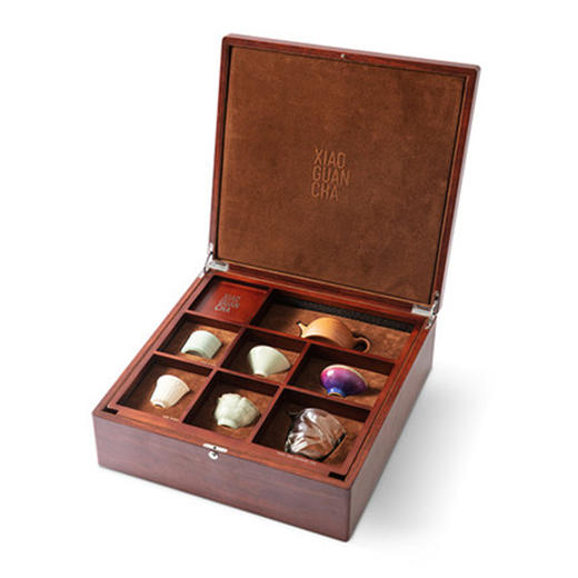 小罐茶-满庭欢 五大名窑 大师茶具套组礼盒 商品图1