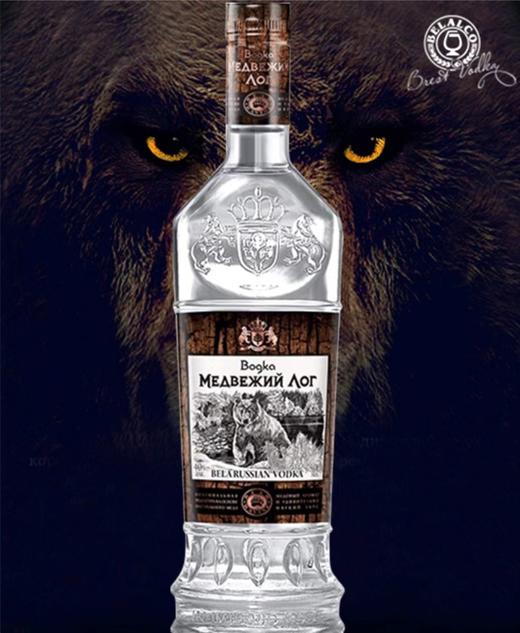 【中欧班列直供】白俄罗斯进口 百老客熊穴伏特加 700ml/瓶 商品图1