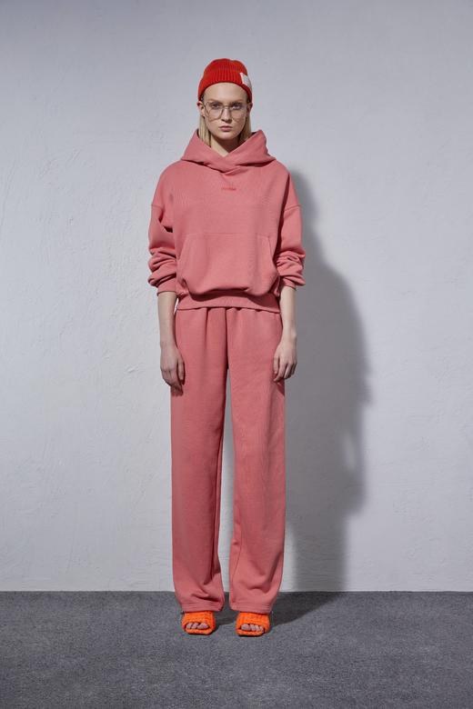 脚口抽绳卫衣裤 商品图0