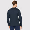 EMPORIO ARMANI 阿玛尼 男士棉质微型徽标贴片圆领长袖T恤 深蓝色 8NPT09 PJNQZ 1578 商品缩略图2