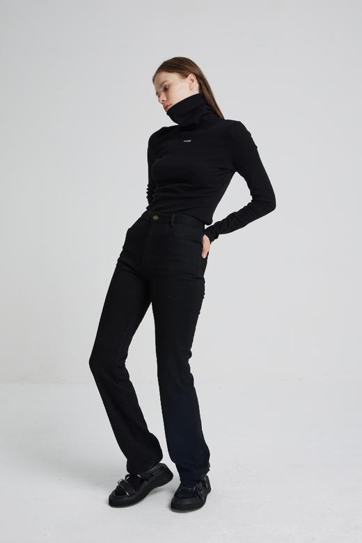 高领修身长袖打底衫 商品图0