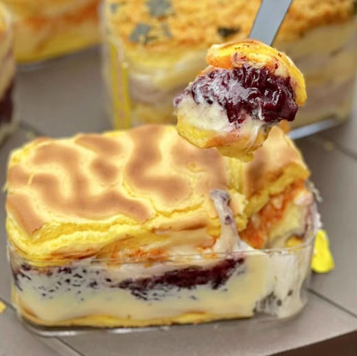 虎皮爆浆蛋糕盒子 商品图0