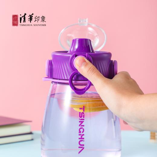 清华大学时尚耐高温大容量便携水壶 商品图3