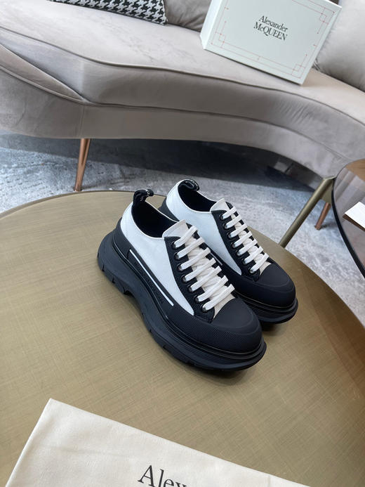 黑白拼色低帮帆布 商品图4