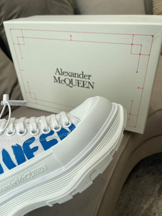 低帮白色蓝字母印花 商品图8