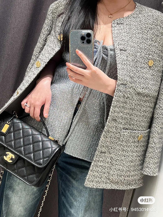 Chane.22K 复古邮差手提包 商品图1