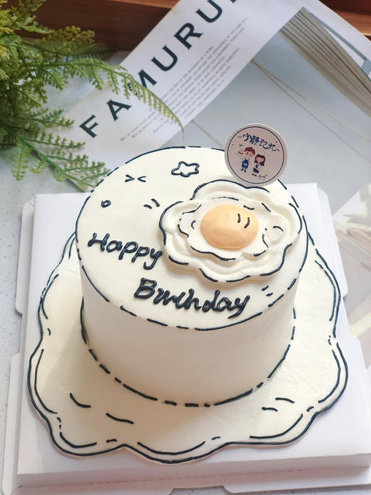 荷包蛋奶油蛋糕 下单前请仔细阅读商品详情 商品图0