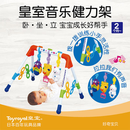 皇室音乐健力架宝宝健身架TR3805 商品图0