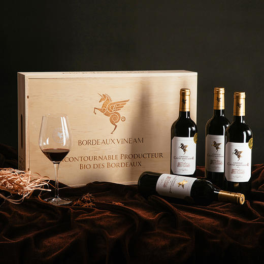 翡马 波尔多进口葡萄酒 圣曼尼干红 14度 750ml 商品图4