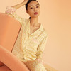 金三塔重磅桑蚕丝丝印花衣裤套女时尚家居服真丝睡衣  YSFBA213 商品缩略图2